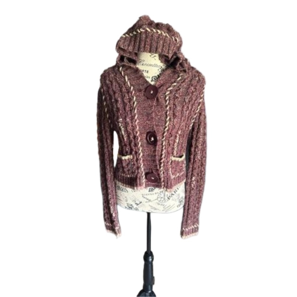 Free People Wool Blend Crop Sweater